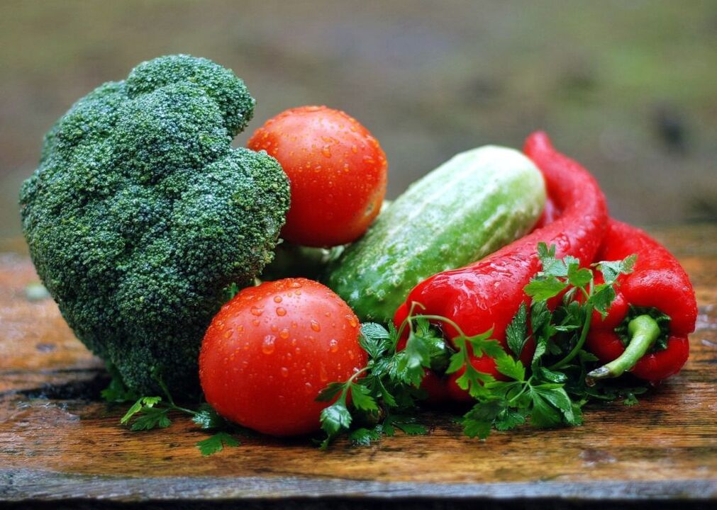 verdure per la prostatite