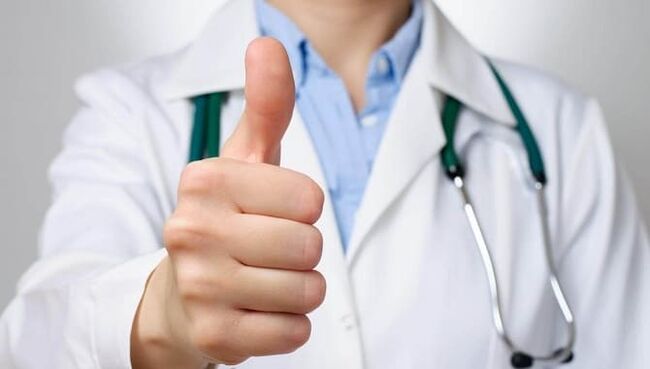 il medico è soddisfatto del trattamento della prostatite con i farmaci