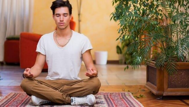 meditazione durante l'assunzione di farmaci per la prostatite
